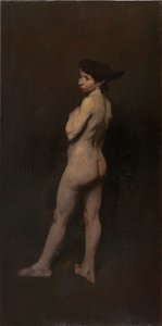 Nahá slečna Benthamová, New York, 1906