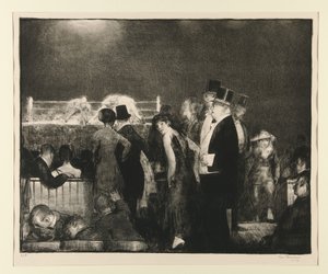 Přípravy na velký zápas, č. 8 od George Wesley Bellows