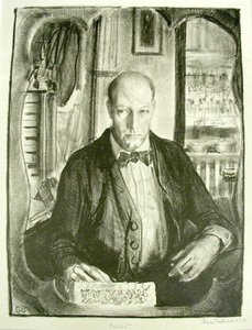 Autoportrét od George Wesley Bellows