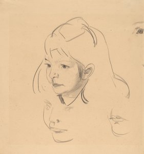 Studie Jeana, c. 1920. od George Wesley Bellows