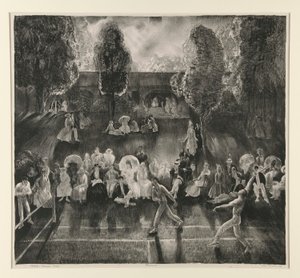 Tenis od George Wesley Bellows