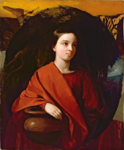 Rebecca (olej na kartonu)