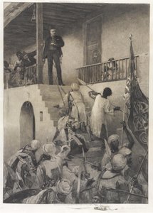 Smrt generála Gordona rukou Mahdího stoupenců 26. ledna 1885 od George William Joy