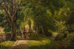 Lesy, Betts-Y-Coed od George Wimpenny