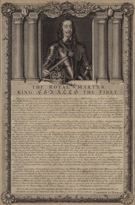 Královský mučedník král Karel I od George after Vertue