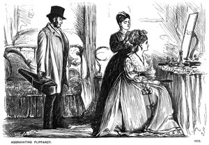 Aggravating Flippancy, 1870 1891. od George du Maurier