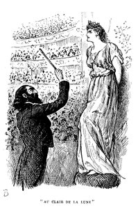Au Clair de la Lune: Síla hypnózy, 1894 od George du Maurier
