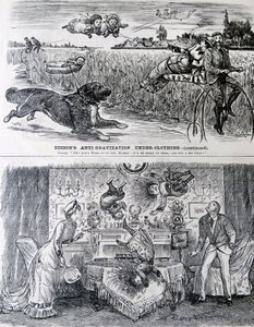 EDISONova vynalézavost, jak ji vidí George du Maurier. od George du Maurier