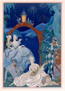 Ball Under the Blue Moon, ilustrace k 