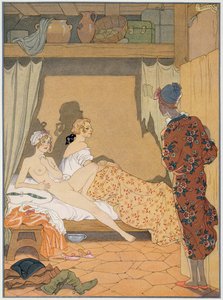 Scéna z ložnice, ilustrace z 