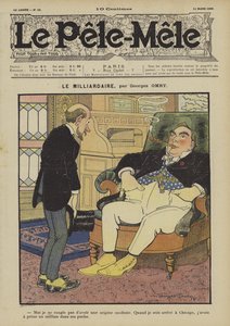 Miliardář. Ilustrace pro Le Pele-Mele, 1906 od Georges Antonin Henri Mory