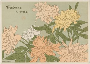 Program Myrane a Les Chapons pro svobodné divadlo, 1889.