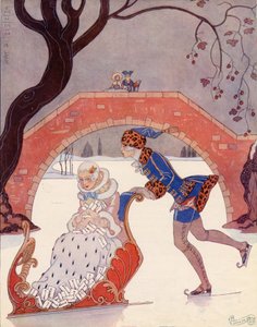 Cigarety Abdulla, 1925 od Georges Barbier