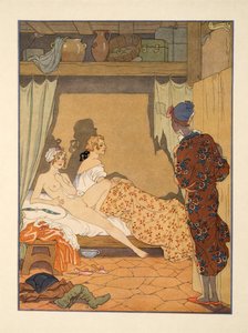 Scéna z ložnice, ilustrace z 