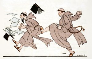 Být pronásledován opatem od Georges Barbier
