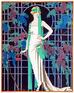 Růže V Noci od Georges Barbier