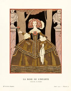 Ilustrace z časopisu Gazette du Bon Ton od Georges Barbier