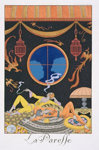 Ta lenost od Georges Barbier