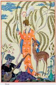 "Persie", 1912 od Georges Barbier