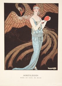 Sortilèges z kolekce módních talířů od Georges Barbier