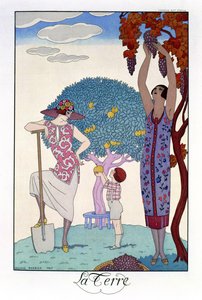 Země od Georges Barbier