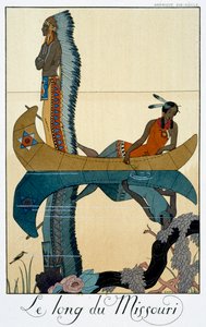 "Délka Missouri", 1922 od Georges Barbier