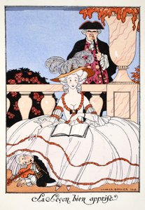 Lekce dobře naučená od Georges Barbier