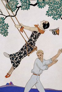 Houpačka od Georges Barbier