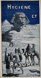 Reklama na obvazy doktora Rasurela od Georges Bertin Scott