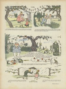Ovoce. Ilustrace pro Le Rire