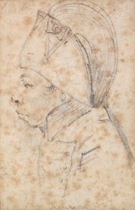 Francois Hanriot (1761-94) (tužka na papíře) od Georges Francois Gabriel