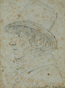 Jacques Hebert (1757-94) (tužka na papíře) od Georges Francois Gabriel