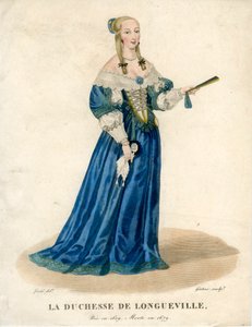 Anne Genevieve z Bourbon-Conde, vévodkyně z Longueville, Anne de Bretagne, počátek 19. století.