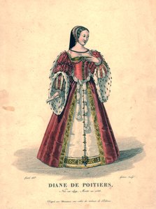 Diane de Poitiers, počátek 19. století.