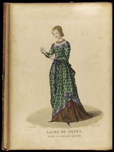 Laura de Noves 1310-1348, konec 18. stol.