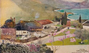 Kanceláře řeckého kláštera, Vatopedi, c19. století