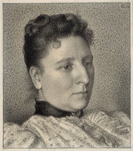 Portrait of Anna Boch od Georges Lemmen