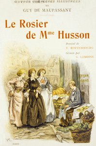 Obálka knihy "Le Rosier de Mme Husson", Guy de Maupassant od Georges Lemoine