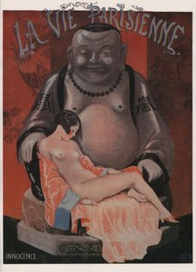 Nevinnost. Obálka časopisu Parisian Life, 1925