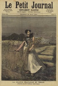 Obálka Le Petit Journal, 23. května 1891