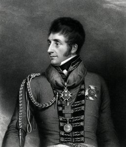 Generálmajor Ctihodný sir William Ponsonby, 1817 od Georges Maile
