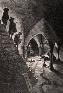 La Cave Pénale - ilustrace z L