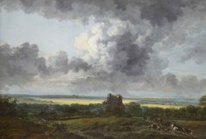 Francouzsky: Paysage, environs de Chartres