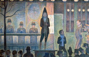 Circus Sideshow, 1887-1888 od Georges Pierre Seurat