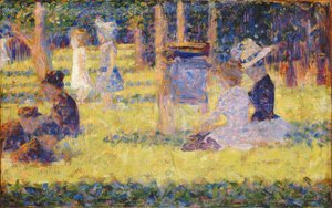 Studie pro La Grande Jatte, 1884-1885. od Georges Pierre Seurat