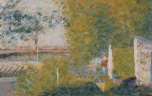 Most v Bineau. od Georges Pierre Seurat