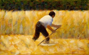 Sekačka, 1881-82. od Georges Pierre Seurat