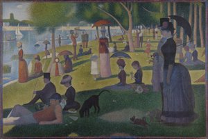 Neděle na La Grande Jatte -- 1884 od Georges Seurat