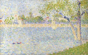 Seina při pohledu z Grande Jatte. 1888 od Georges Seurat