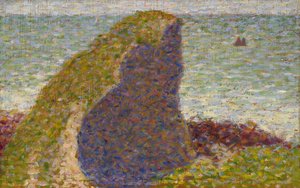 Georges Seurat - Le Bec du Hoc (Studie) od Georges Seurat